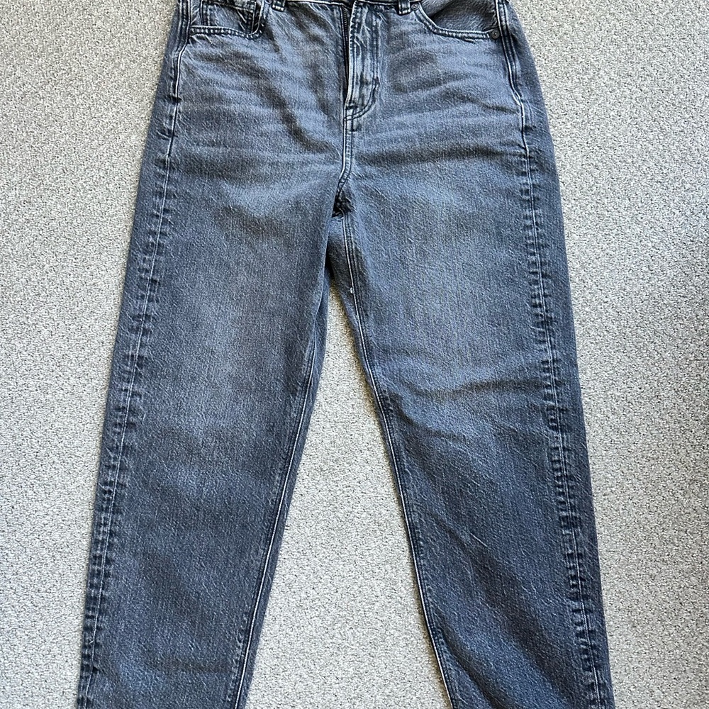 American Eagle Black Denim Jeans with Inner Brand Label